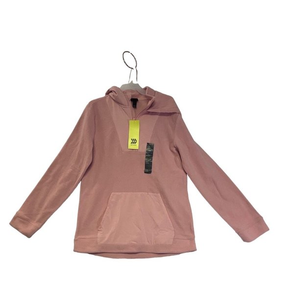 All in motion girls sweatshirt long sleeve light pink size 14-16 - Picture 1 of 11